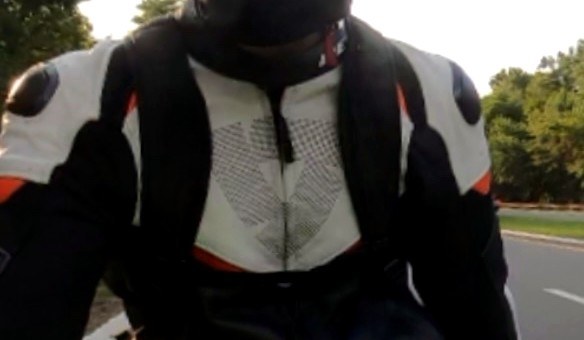 Armored riding jacket available to rent